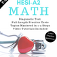 K.I.S.S IT Series: HESI-A2 Math Review (E-book)