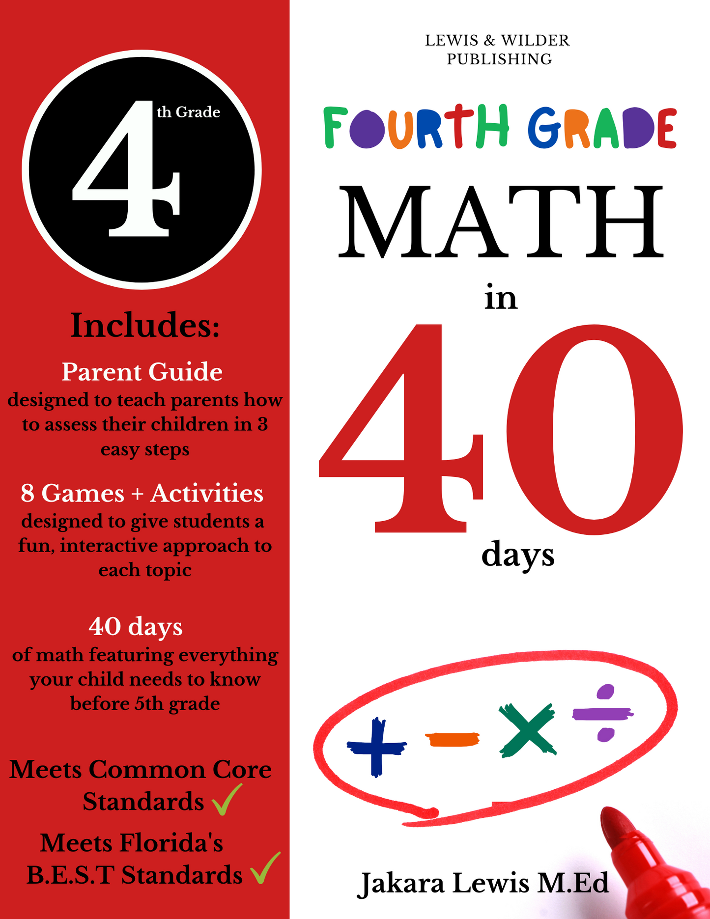 Math in 40 Days: Fourth Grade Edition
